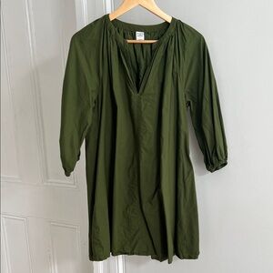 Melrose and Market Olive Green Mini Dress